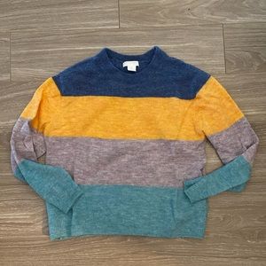 h&m striped sweater